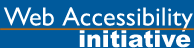 Web Accessibility Initiative (WAI)         logo